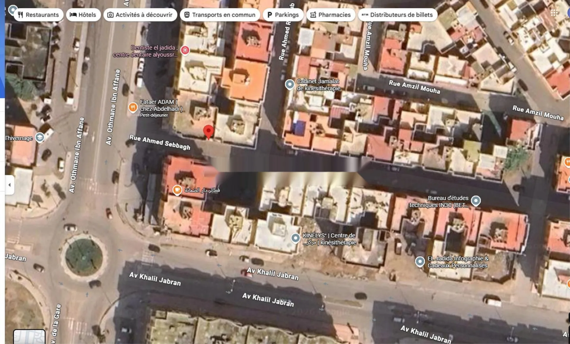 Terrain commercial de 200 m² à El Jadida - Najd2