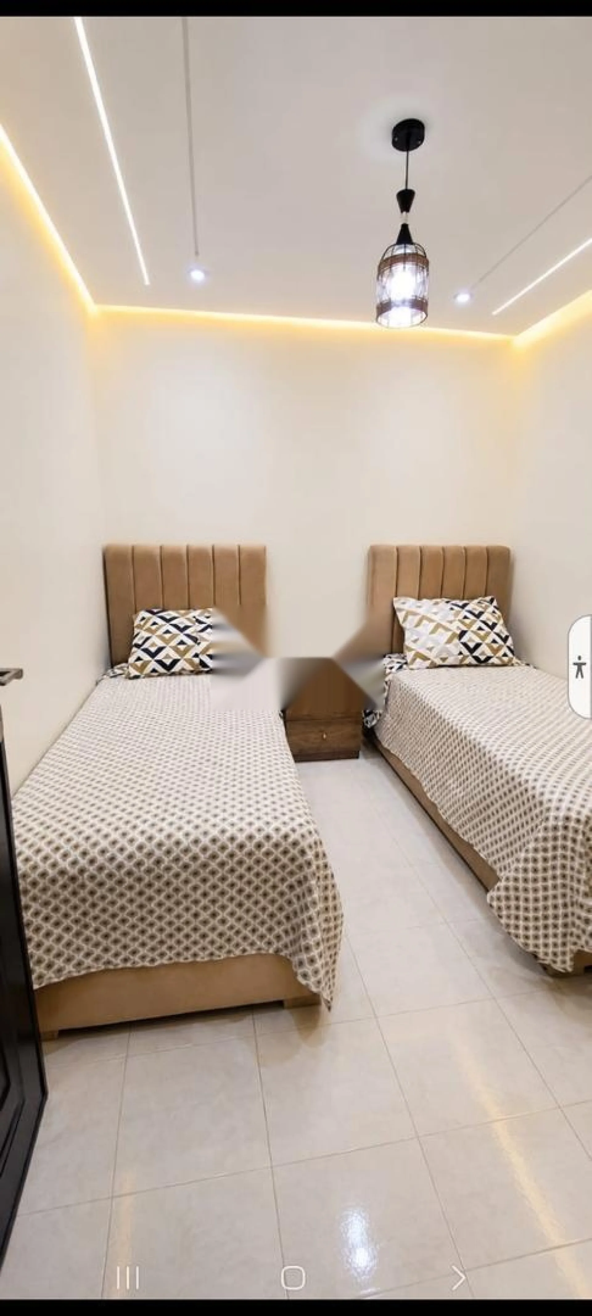 Appartement meublé Tanger Balia 5000 DHS pour familles ou étudiantes.