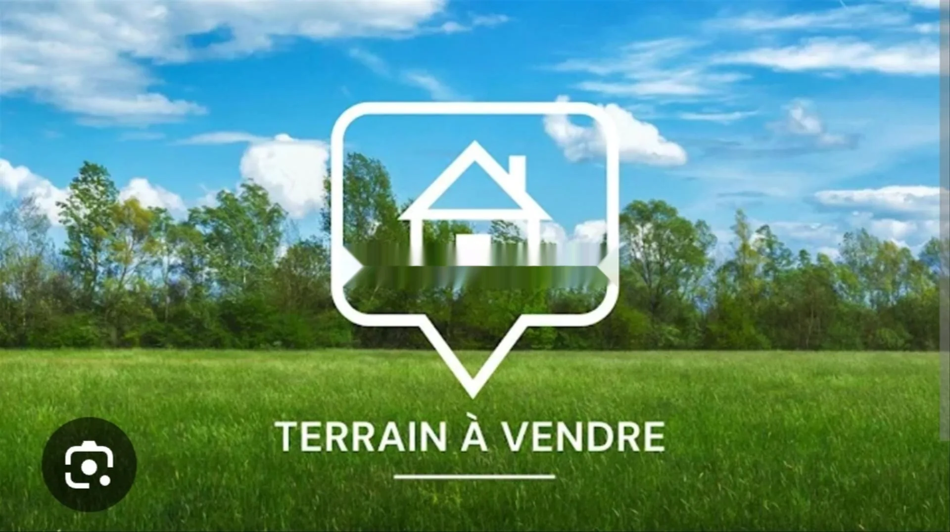 Terrain R2 80m habité