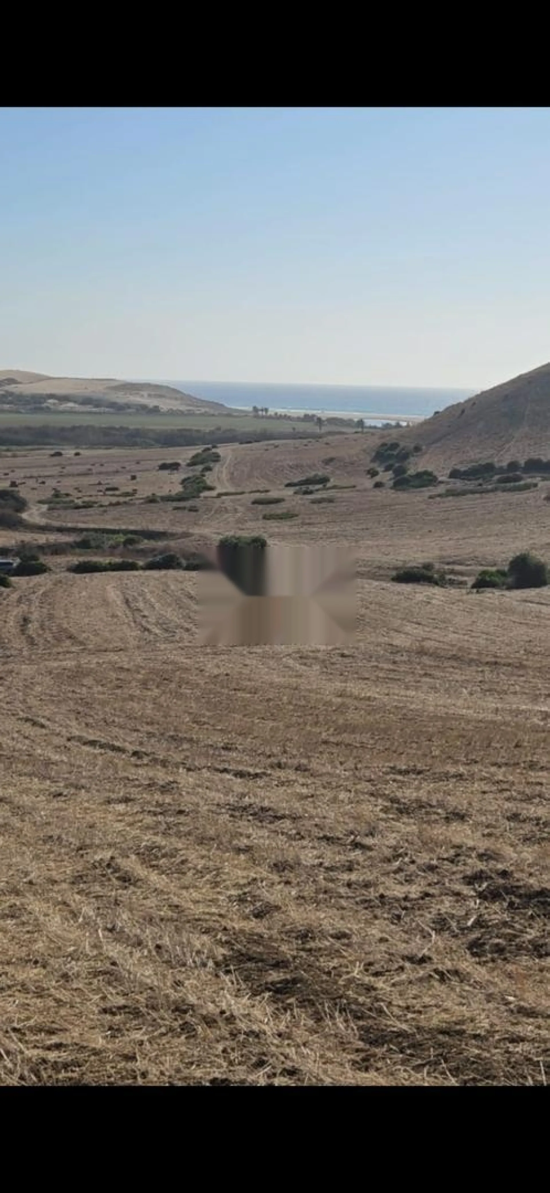 Terrain titré avec permis de construire et vue mer