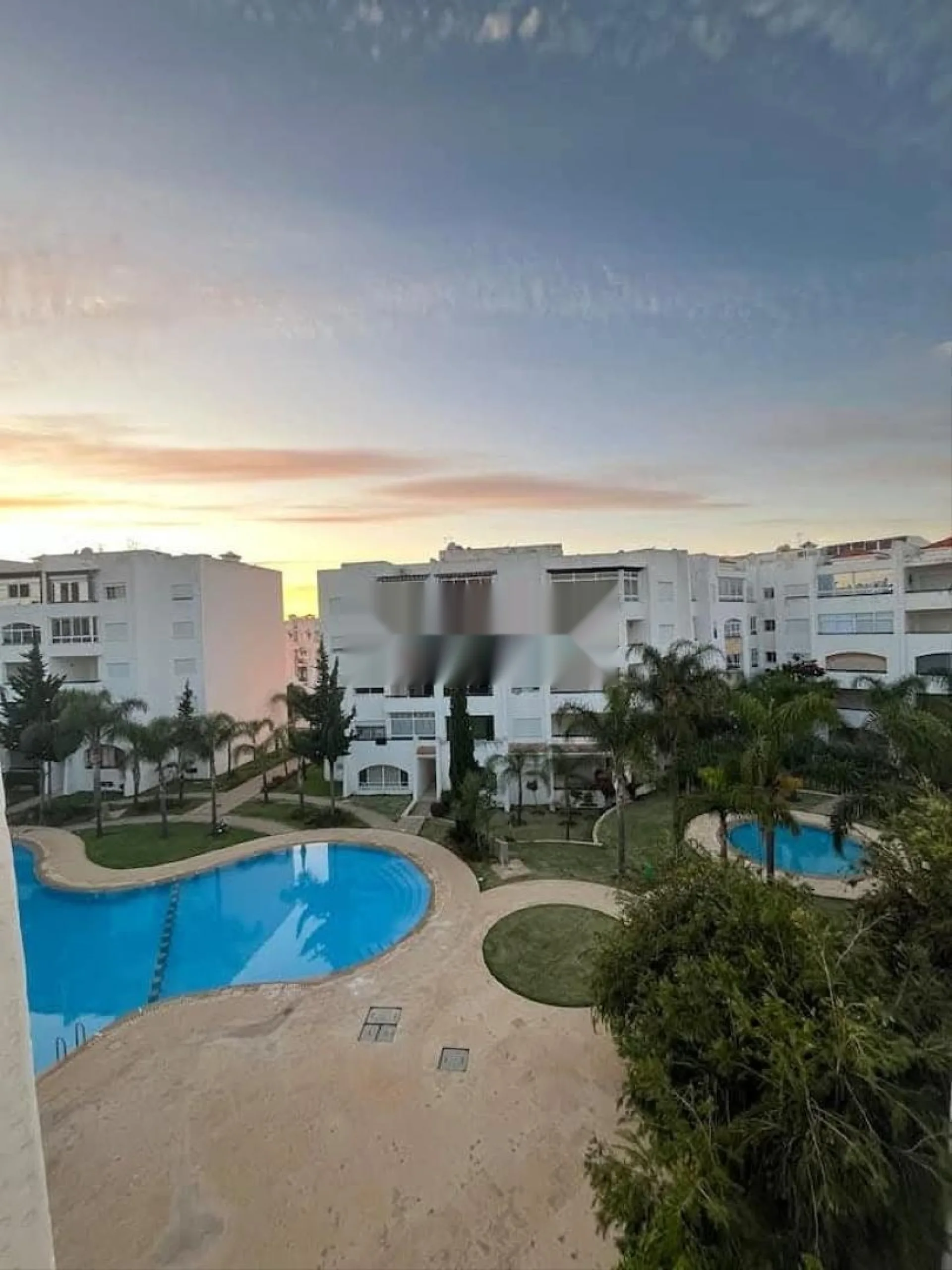 Appartement à louer Marina Golf avec piscine vue sur mer