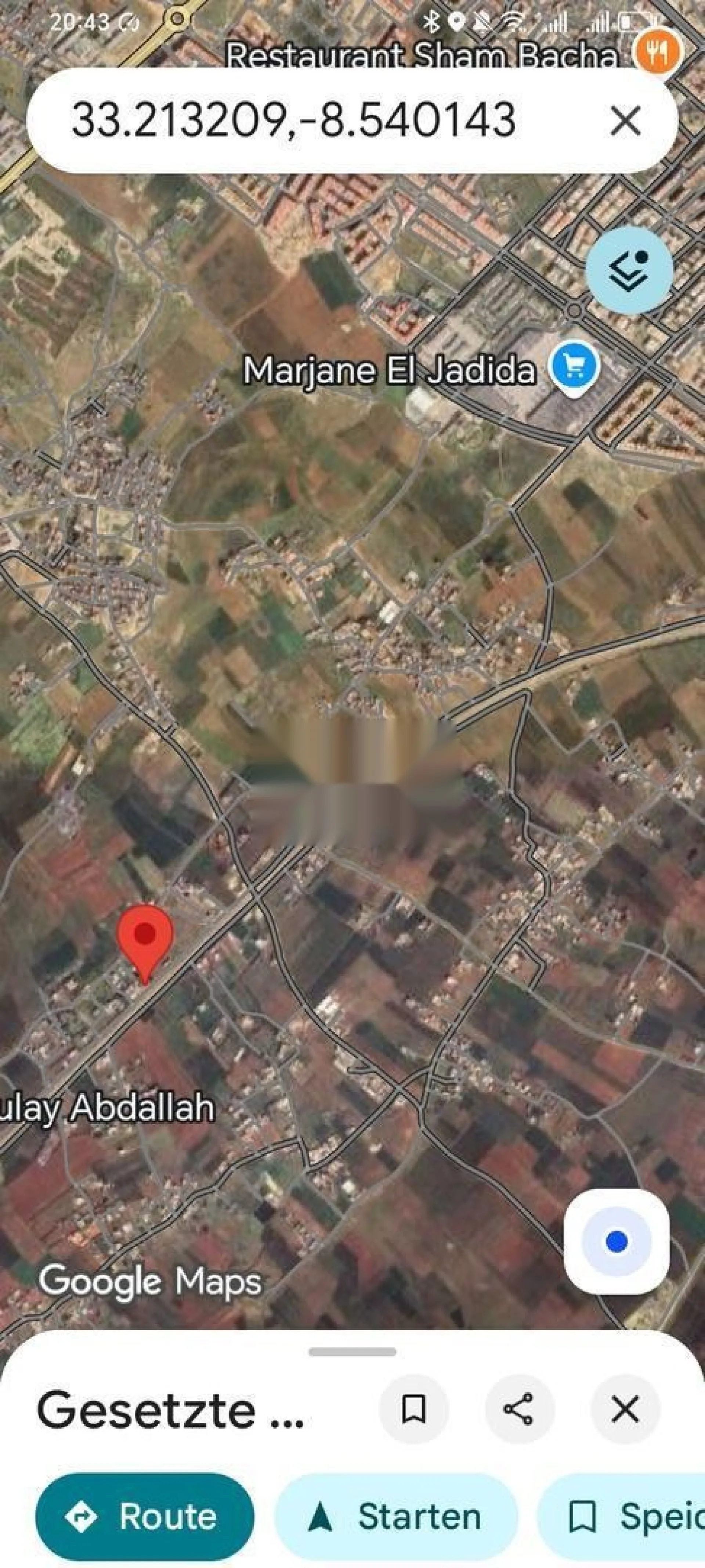 Terrain agricole de 550 m2