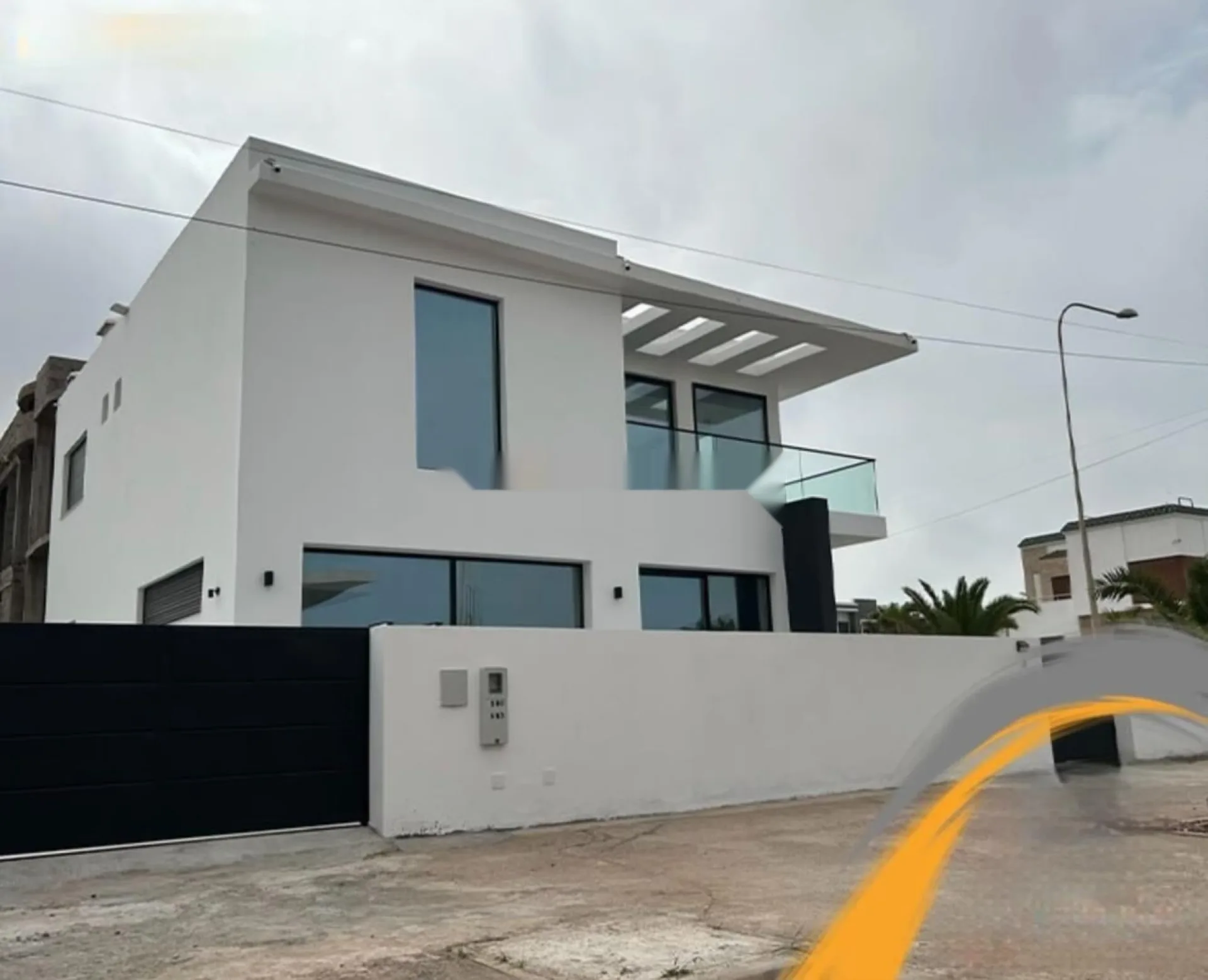 Terrain villa 2 façades.