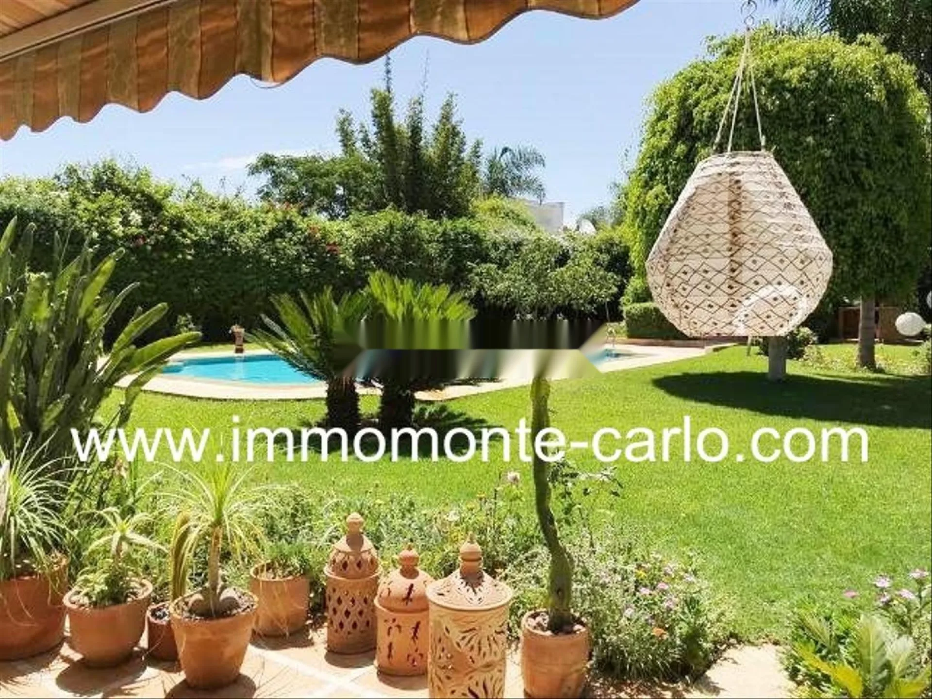 Belle villa à Souissi avec piscine