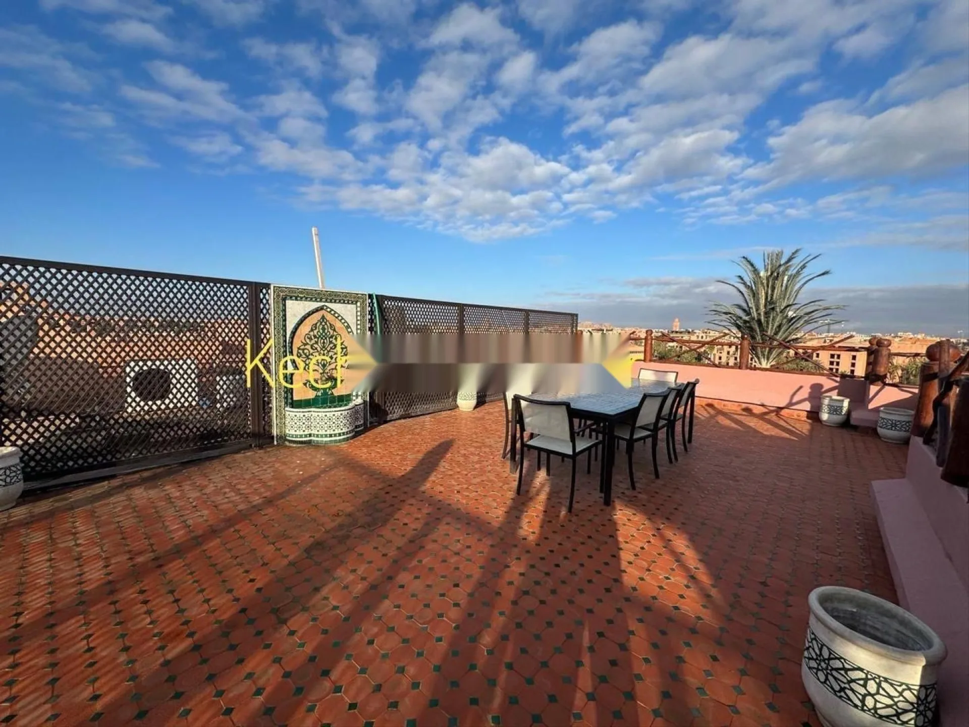 Joli appartement 1 chambre meublé avec terrasse