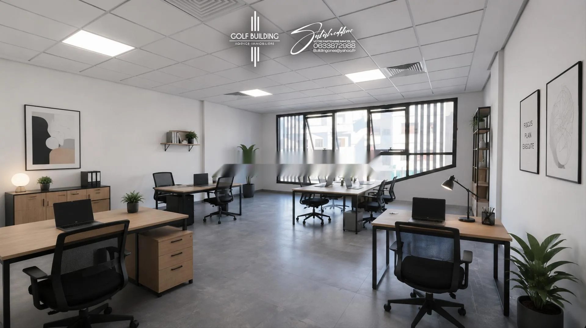 YACOUB BUSINESS des BUREAUX de HAUT STANDING