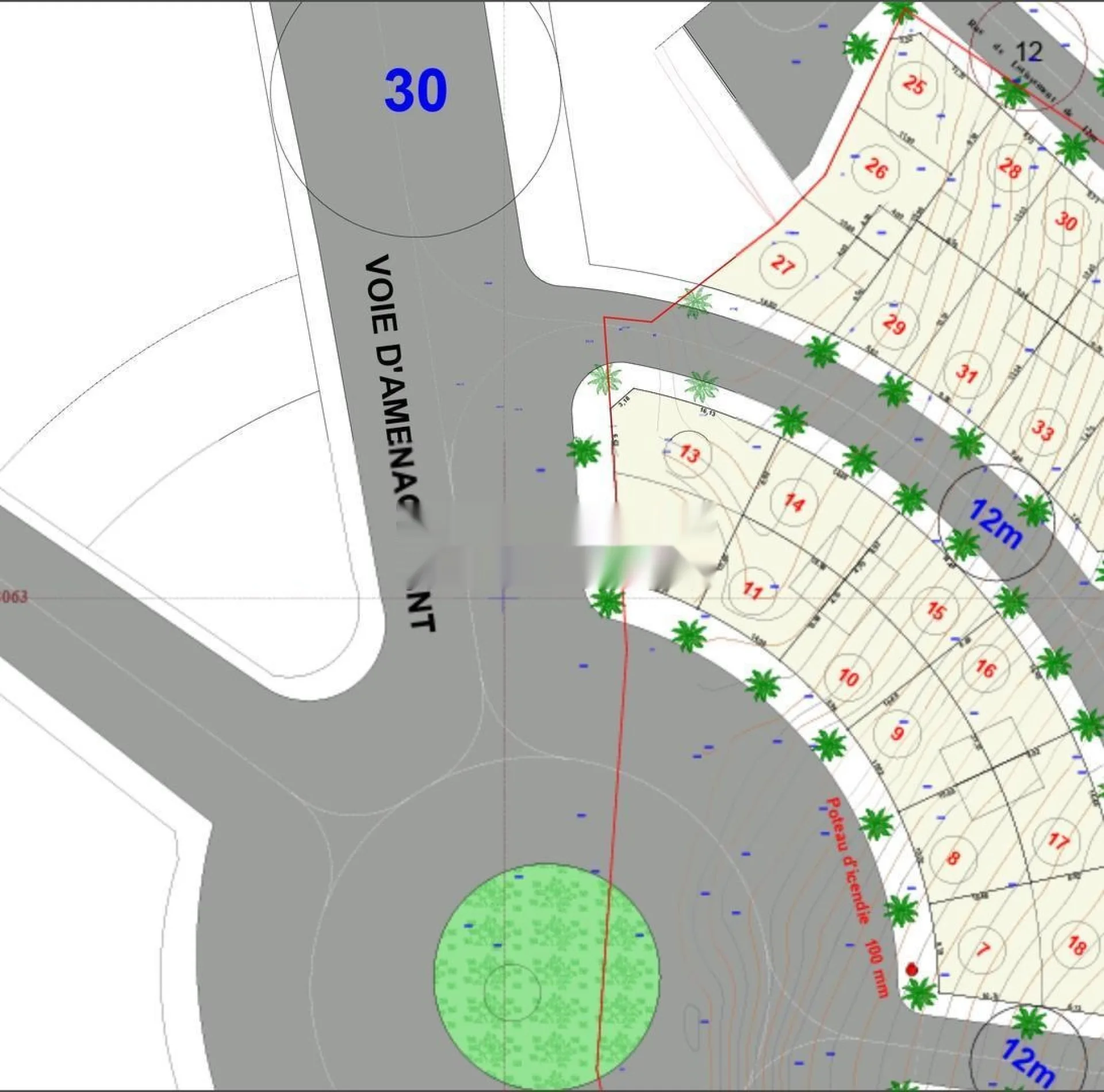 3 Lots R3 R2 Lotissement Jalili AWAMA Tanger