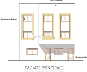 RDC plus 2 étages