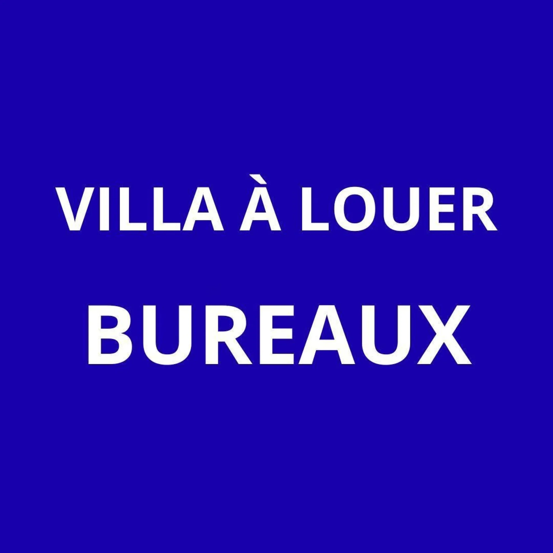 VILLA À LOUER