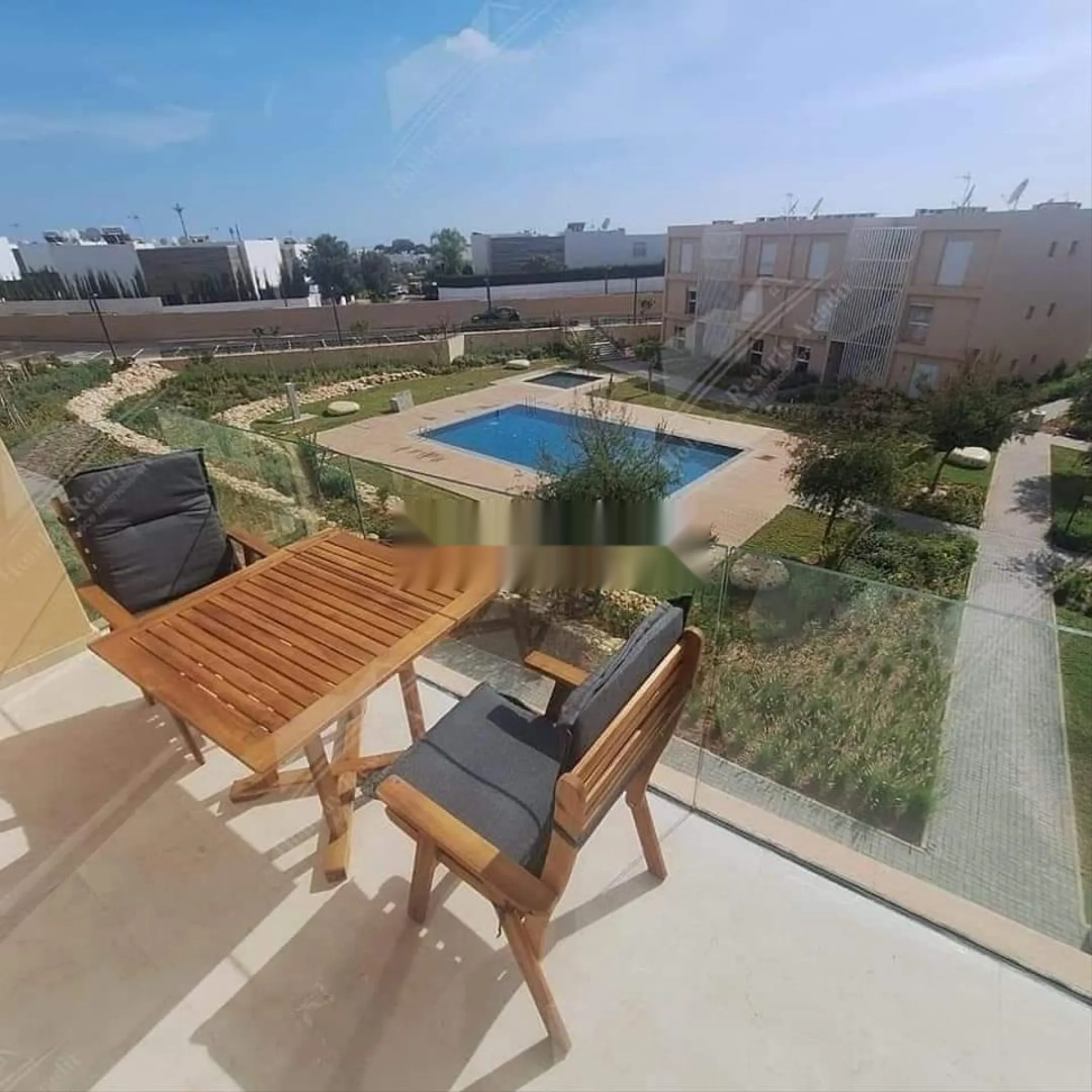 Appartement Paradise Palms Vue sur Piscine Taghazout Bay