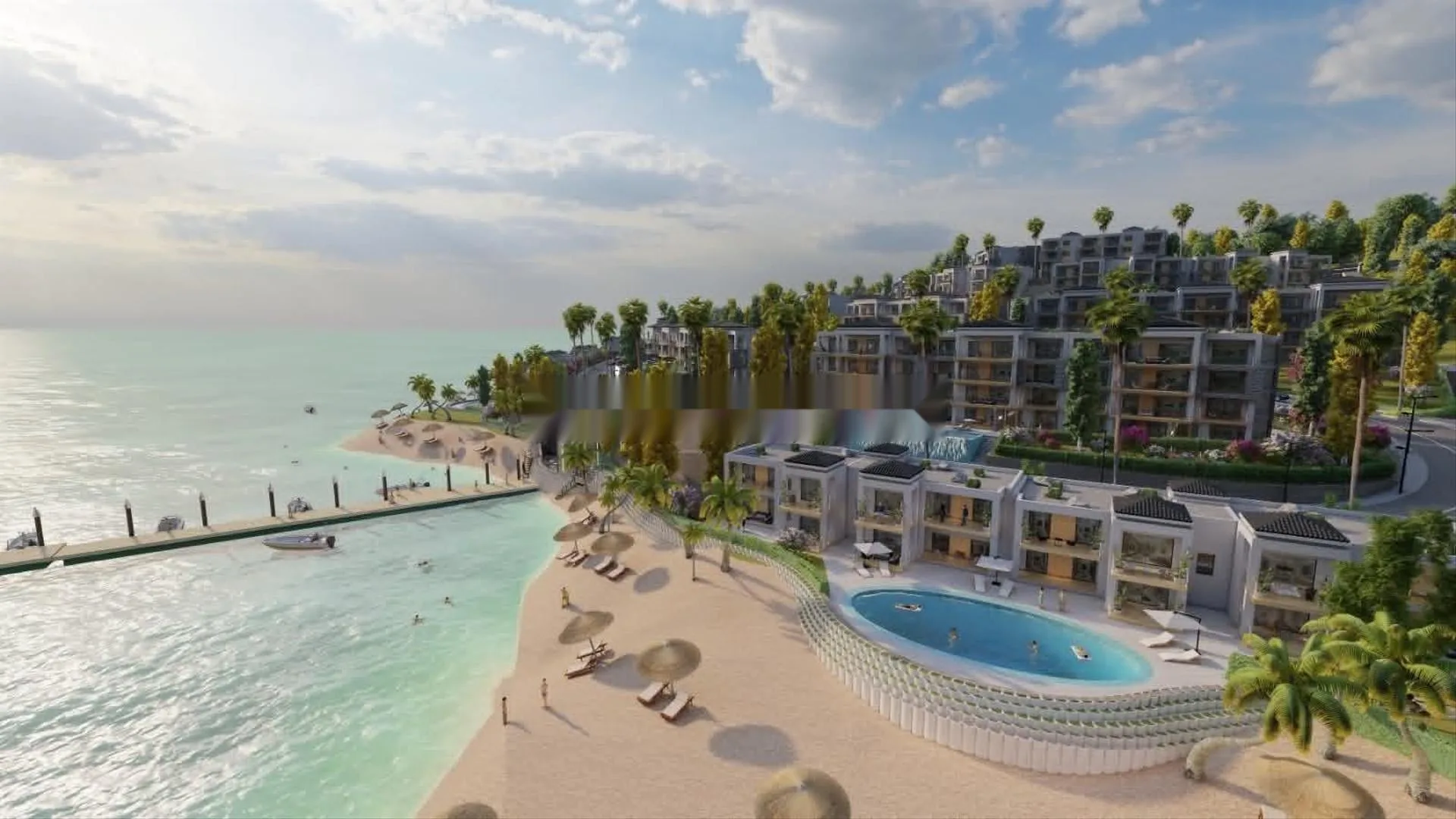 Appartement de luxe à vendre avec vue sur mer à M'nar