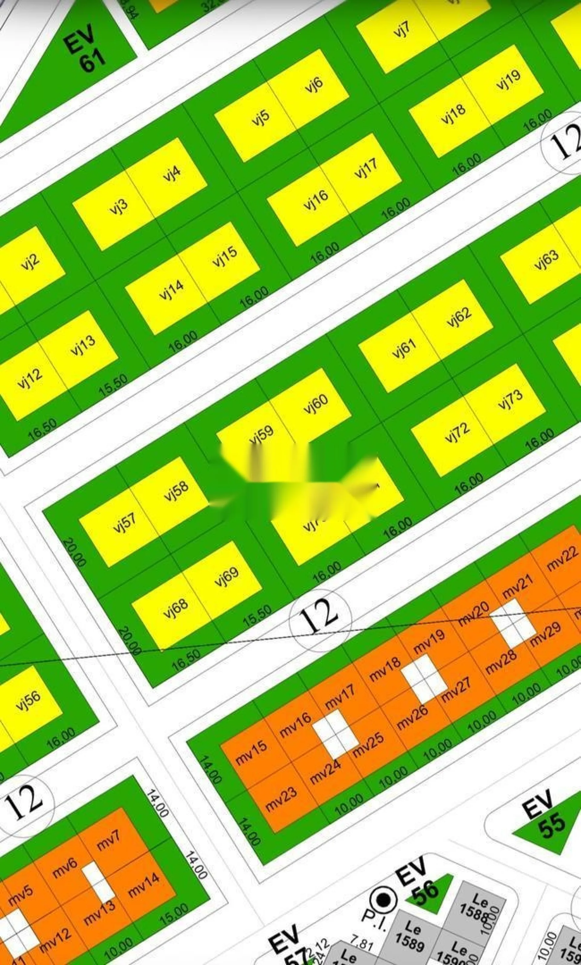Vente de 2 terrains nus - LES JARDINS DE HELLALA
