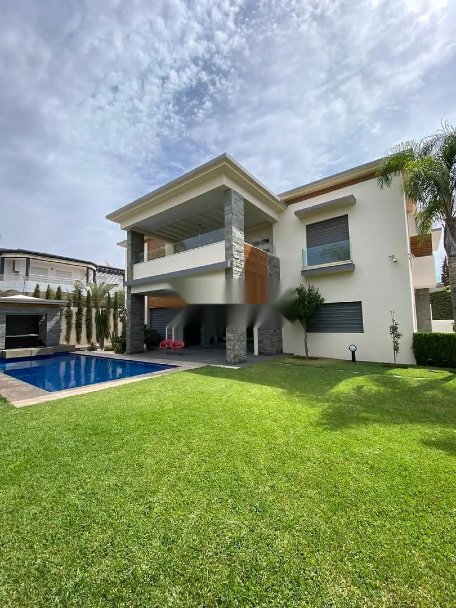 Ville de luxe avec piscine vue mer Illigh Agadir