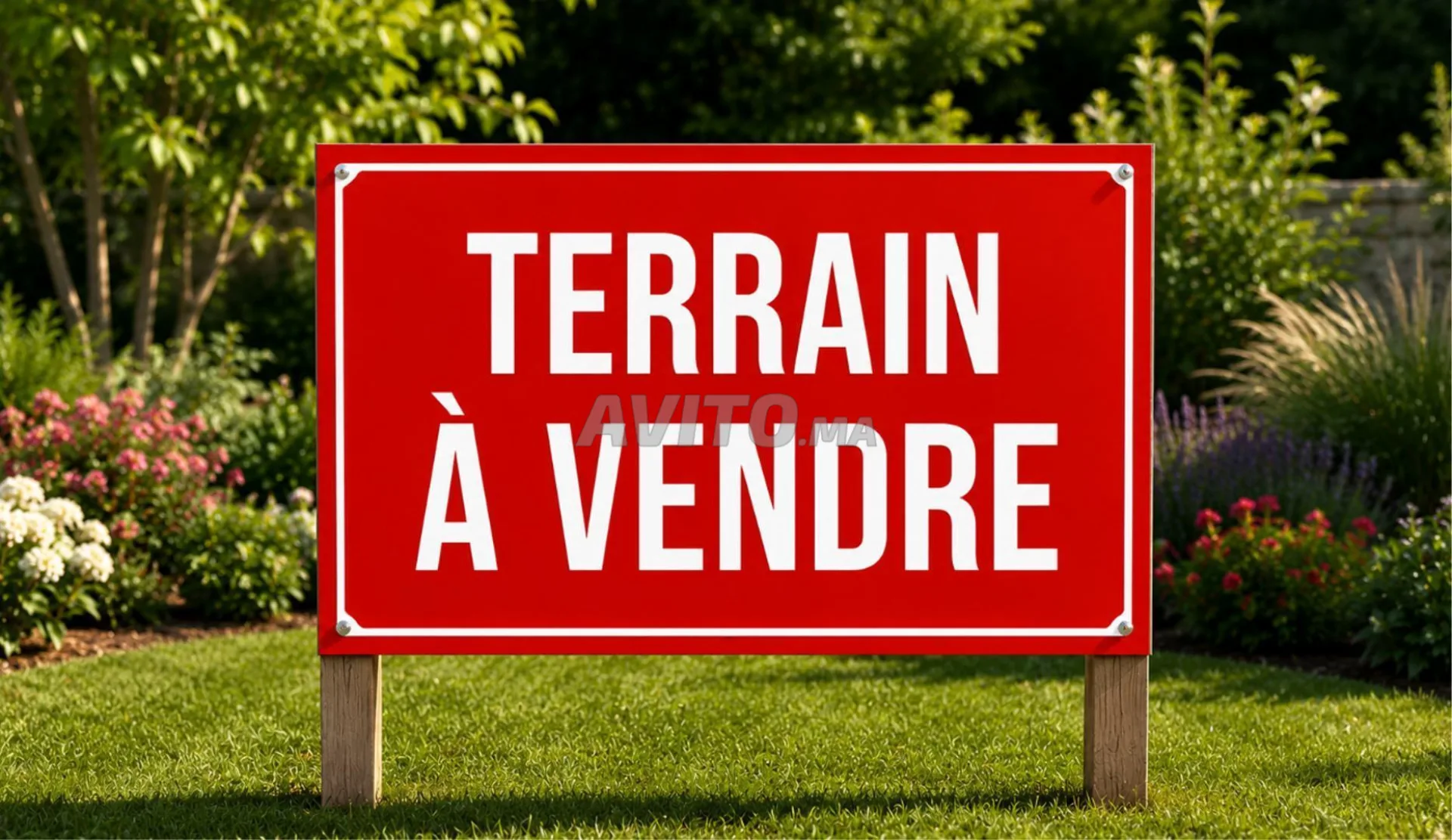 Terrain d'angle 460m² à Kénitra au Golf Mehdia