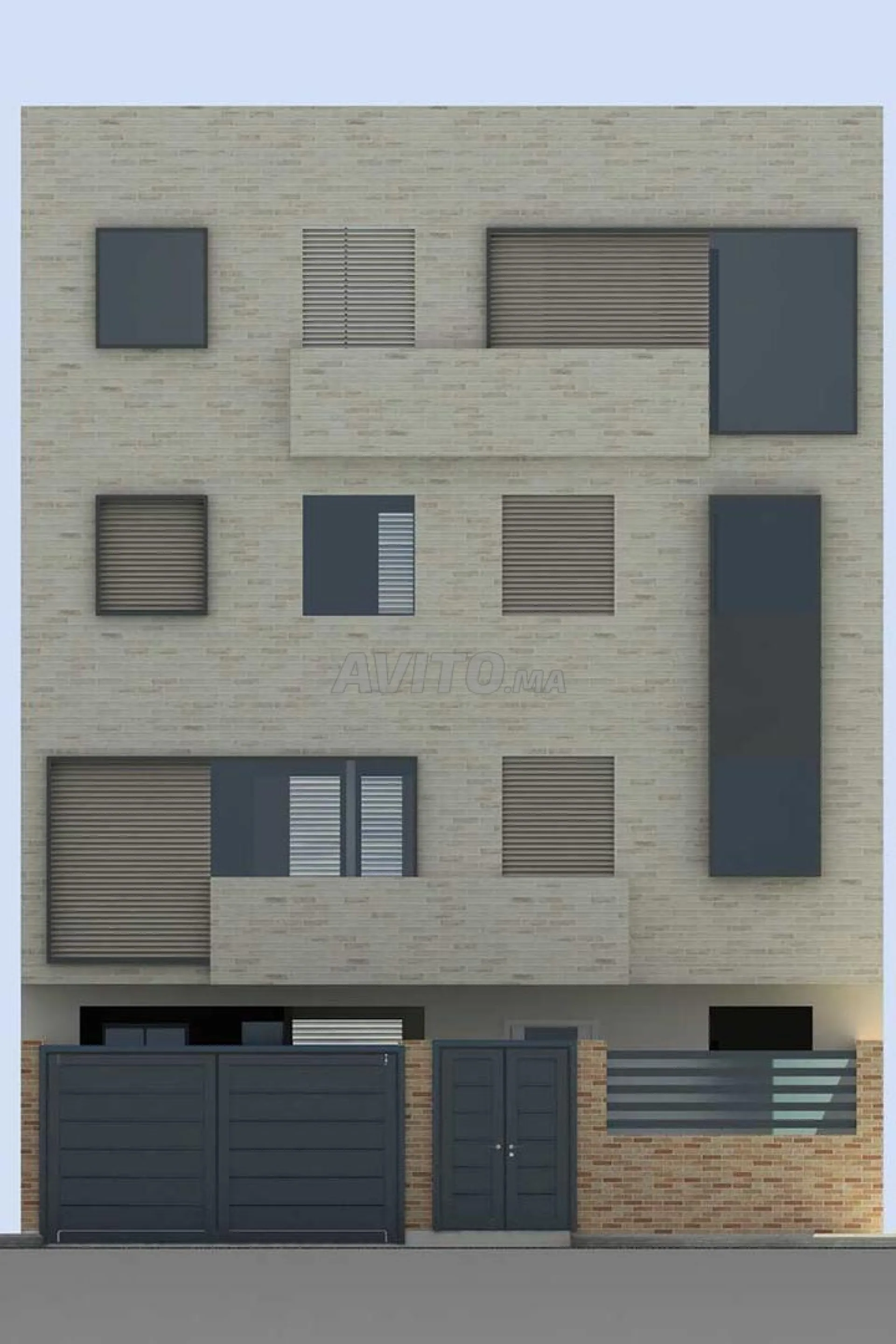 terrain immeuble commerce 3 étages avenue 30 sidi ifni