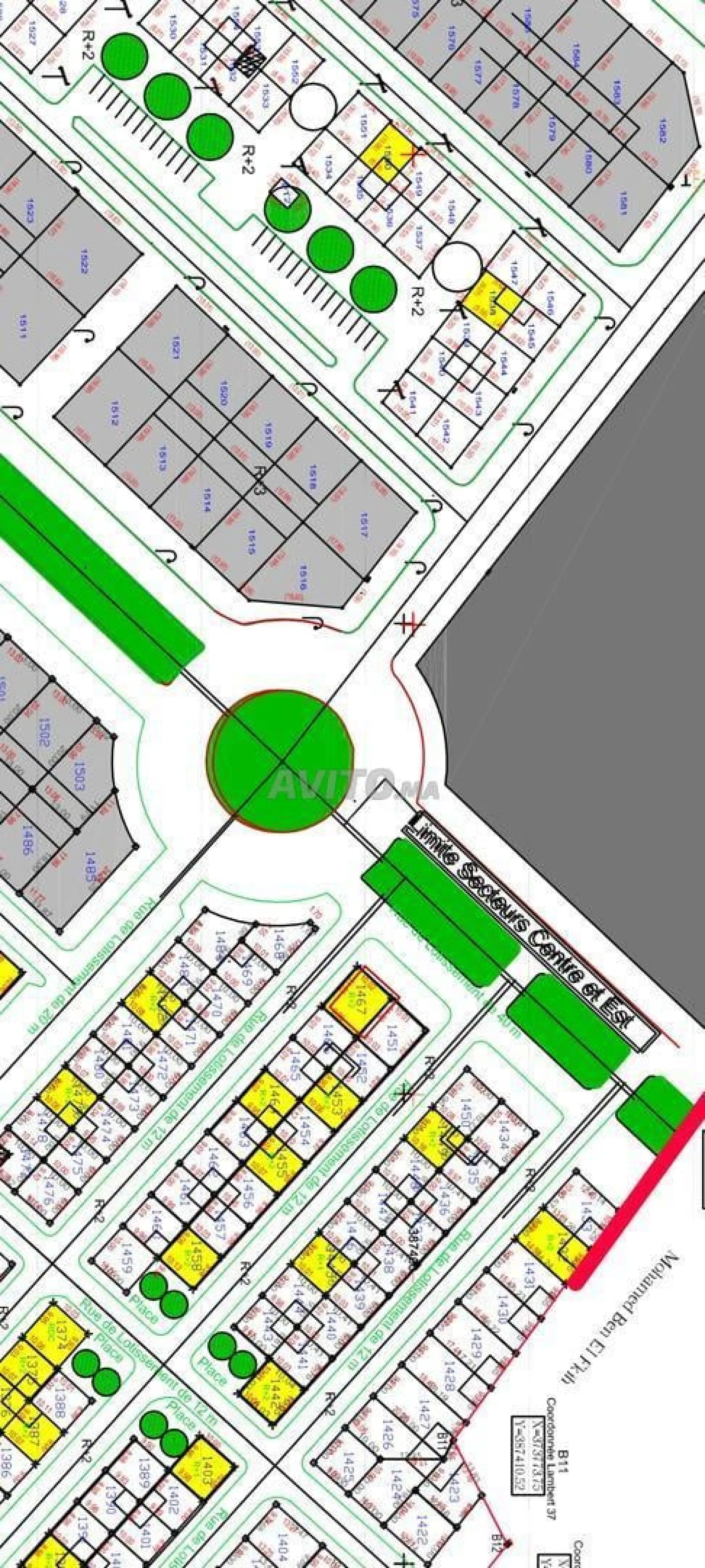 Terrain 260m2 R3 autorisé Sidi Abdellah Salé