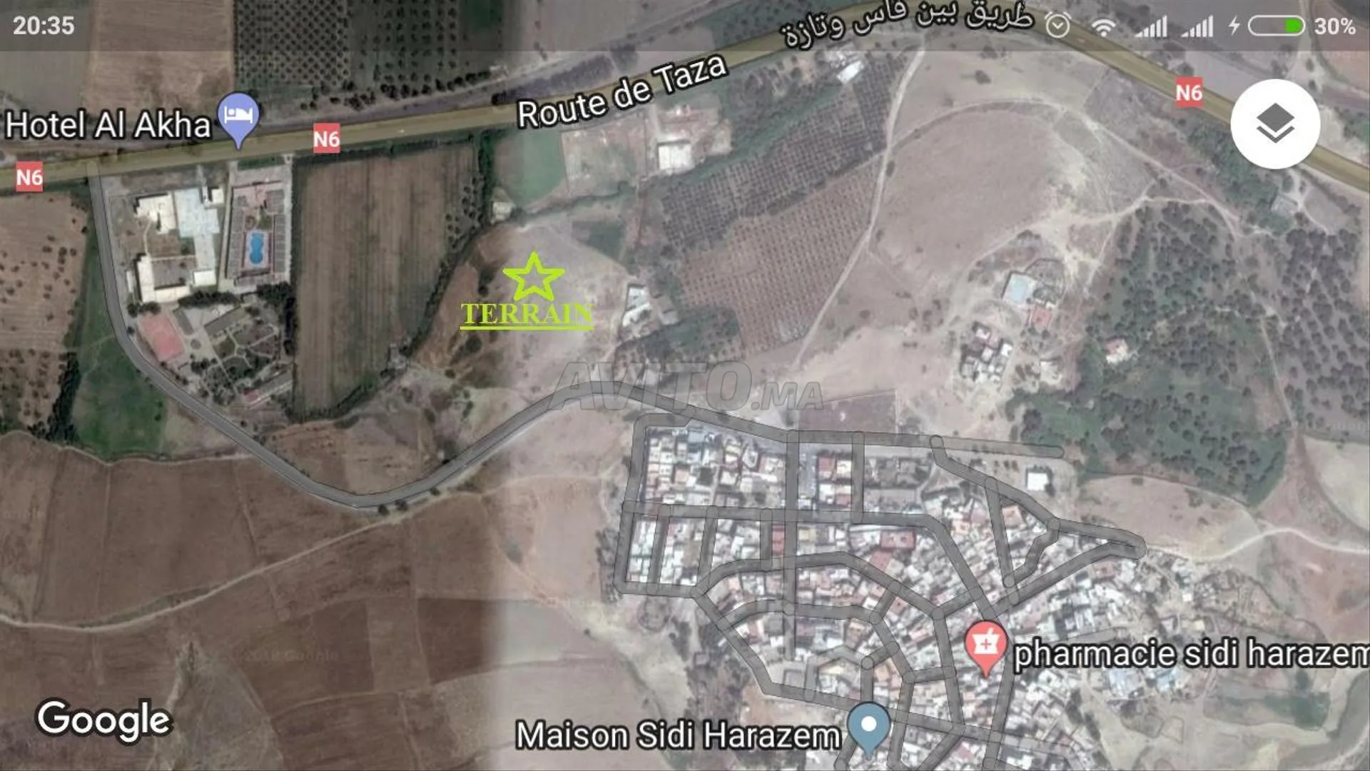 Terrain de 25000 m²