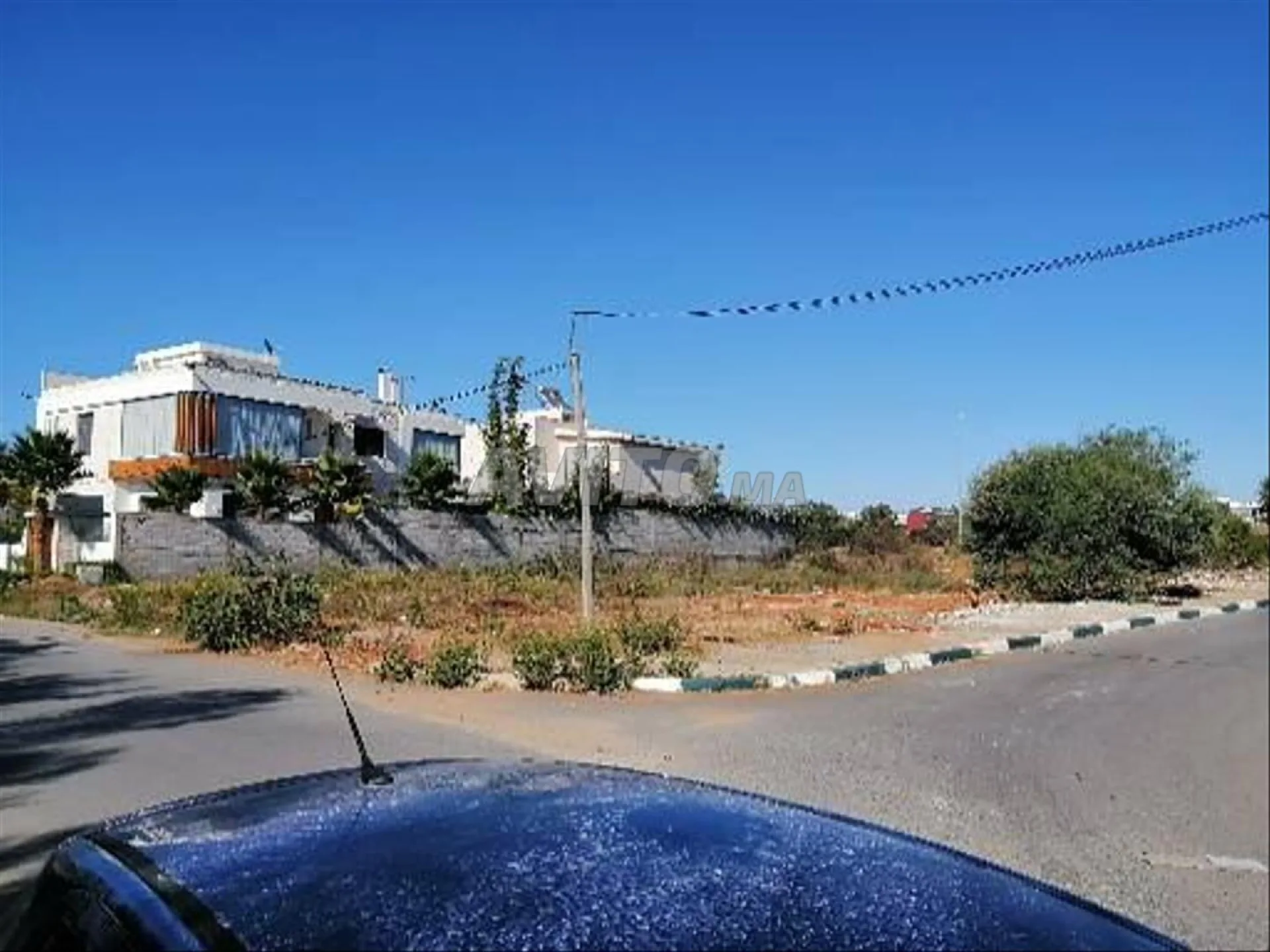 Terrain villa 4 façades à vendre