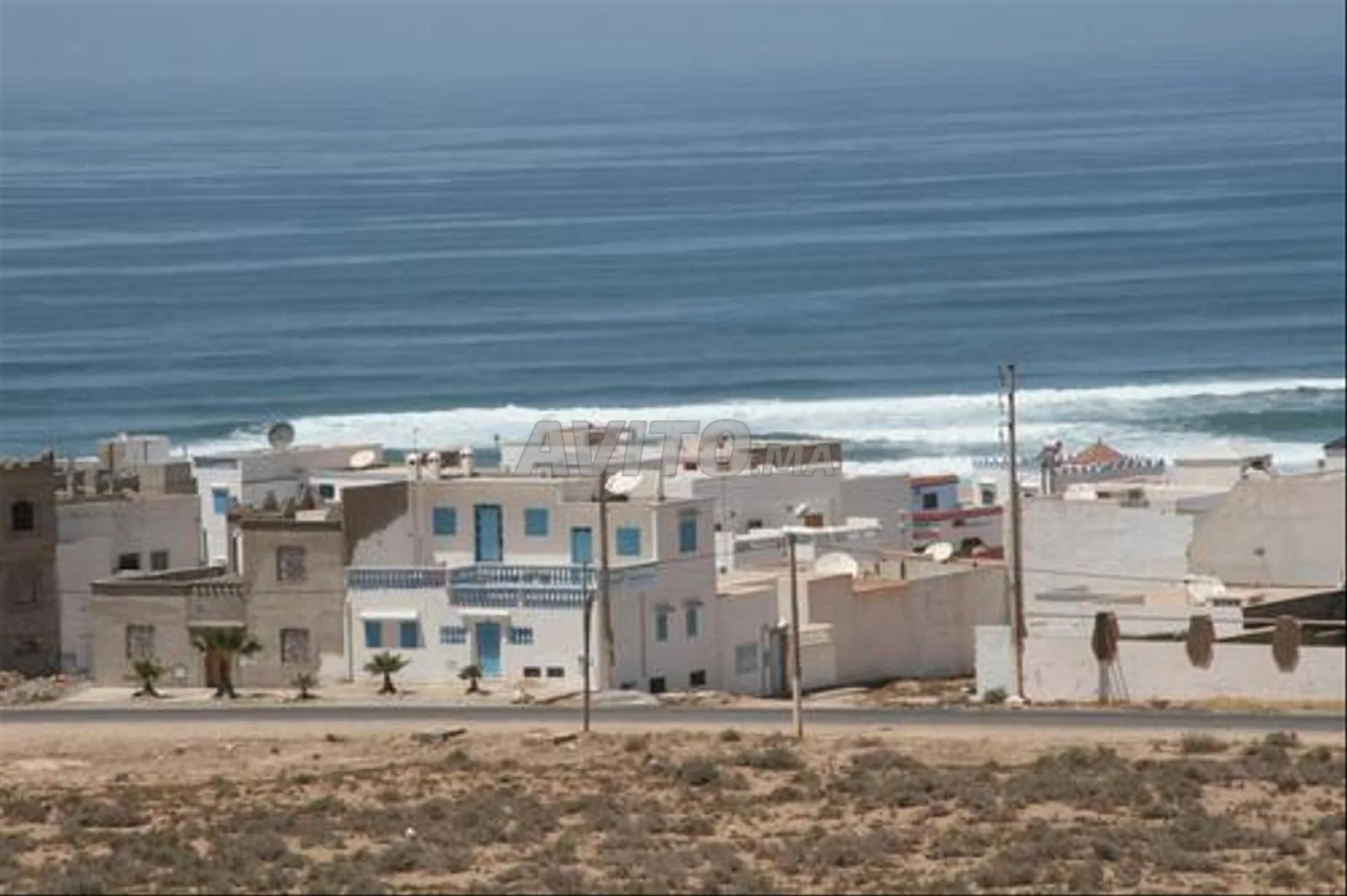 Terrain titré 73000 m2 projet touristique plage Aglou