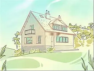 Maison 95m2 R+2 meublé, pavillon