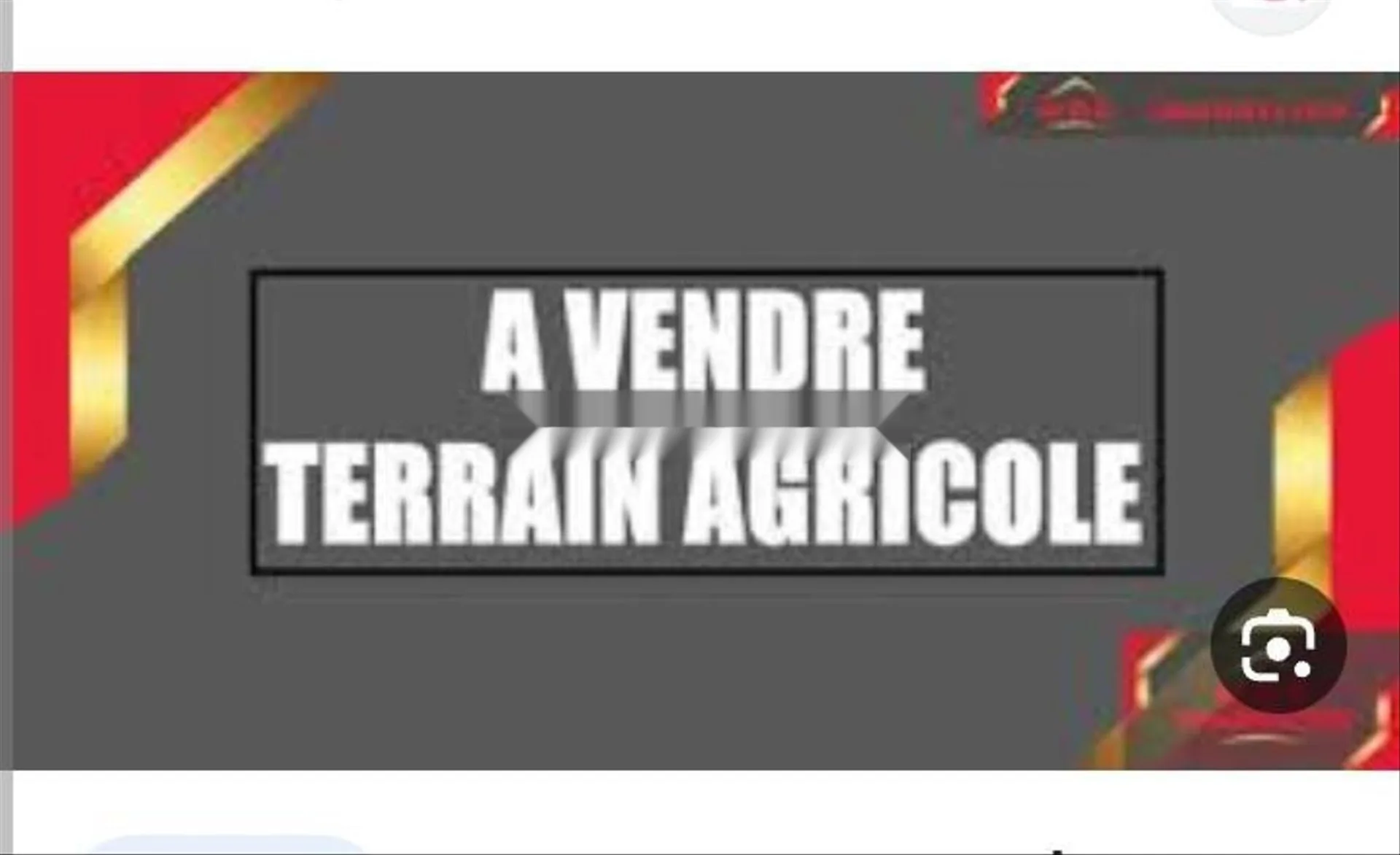Terrain titré 7000 hectares sur région de Tata