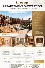 Appart lux au Plaza Marrakech centre de Guéliz