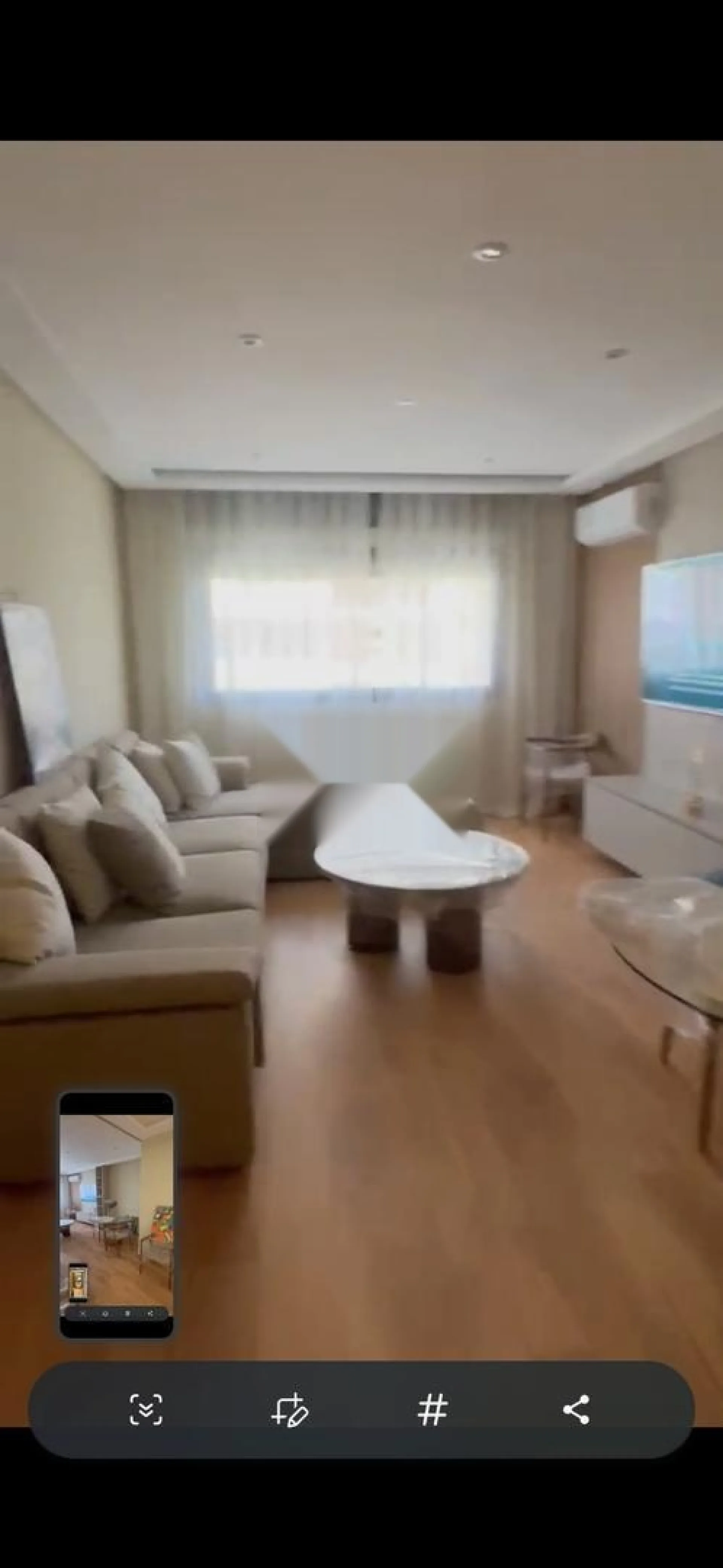 Bel appartement meublé à louer