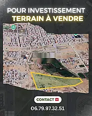 Terrain pour projet de lotissement à Oued Zem