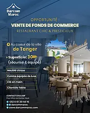Fonds de Commerce Restaurant à vendre