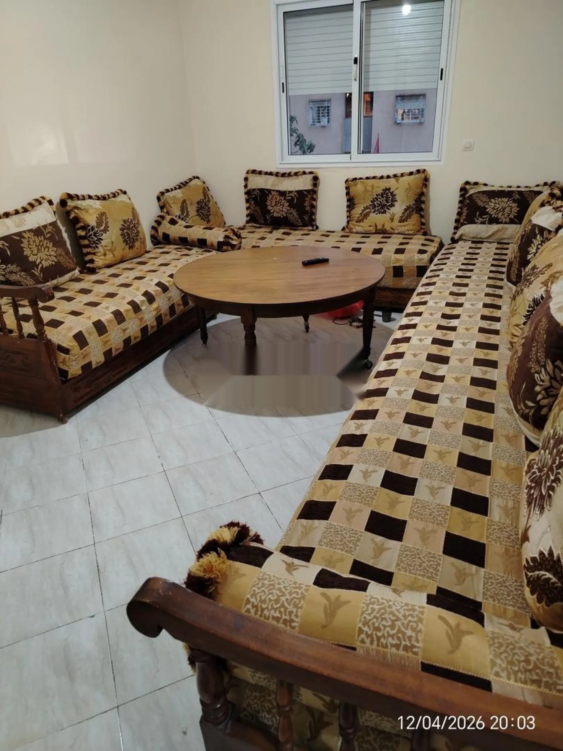 Appartement meublé à louer à la journée pour familles et personnes respectueuses