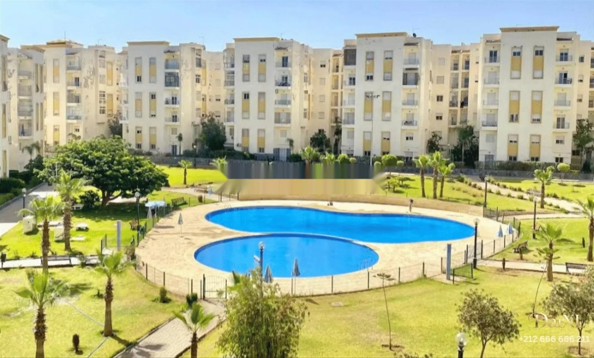 Appartement de vacances vue sur piscine