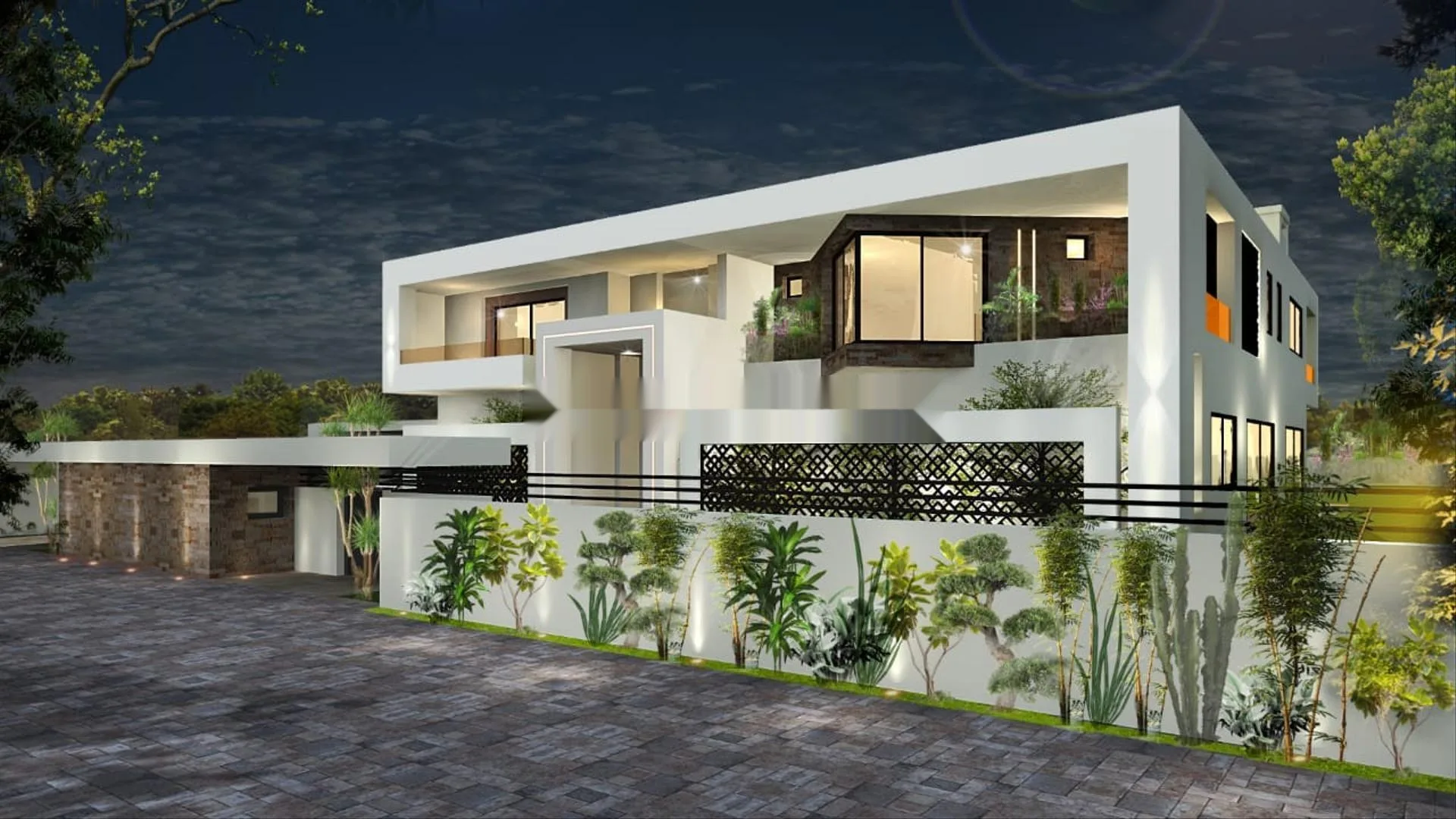 Neuf villas en vente