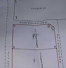 Terrain 2500 m2 à Eddir
