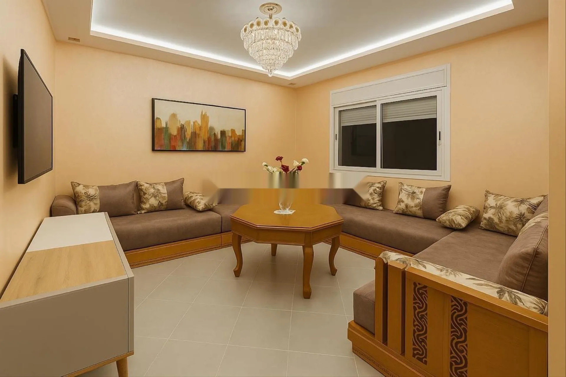 Appartement de luxe meublé à vendre à Msanana Golf
