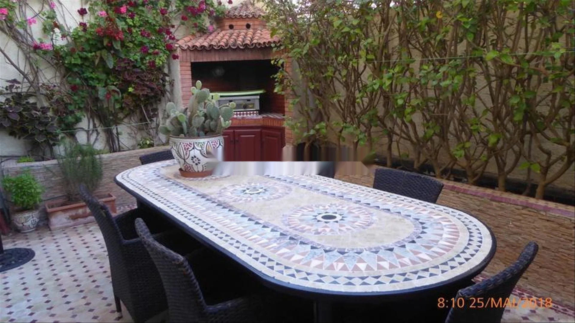 Villa 3 façades à vendre meublé