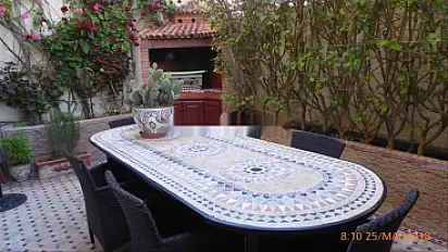 Villa 3 façades à vendre meublé