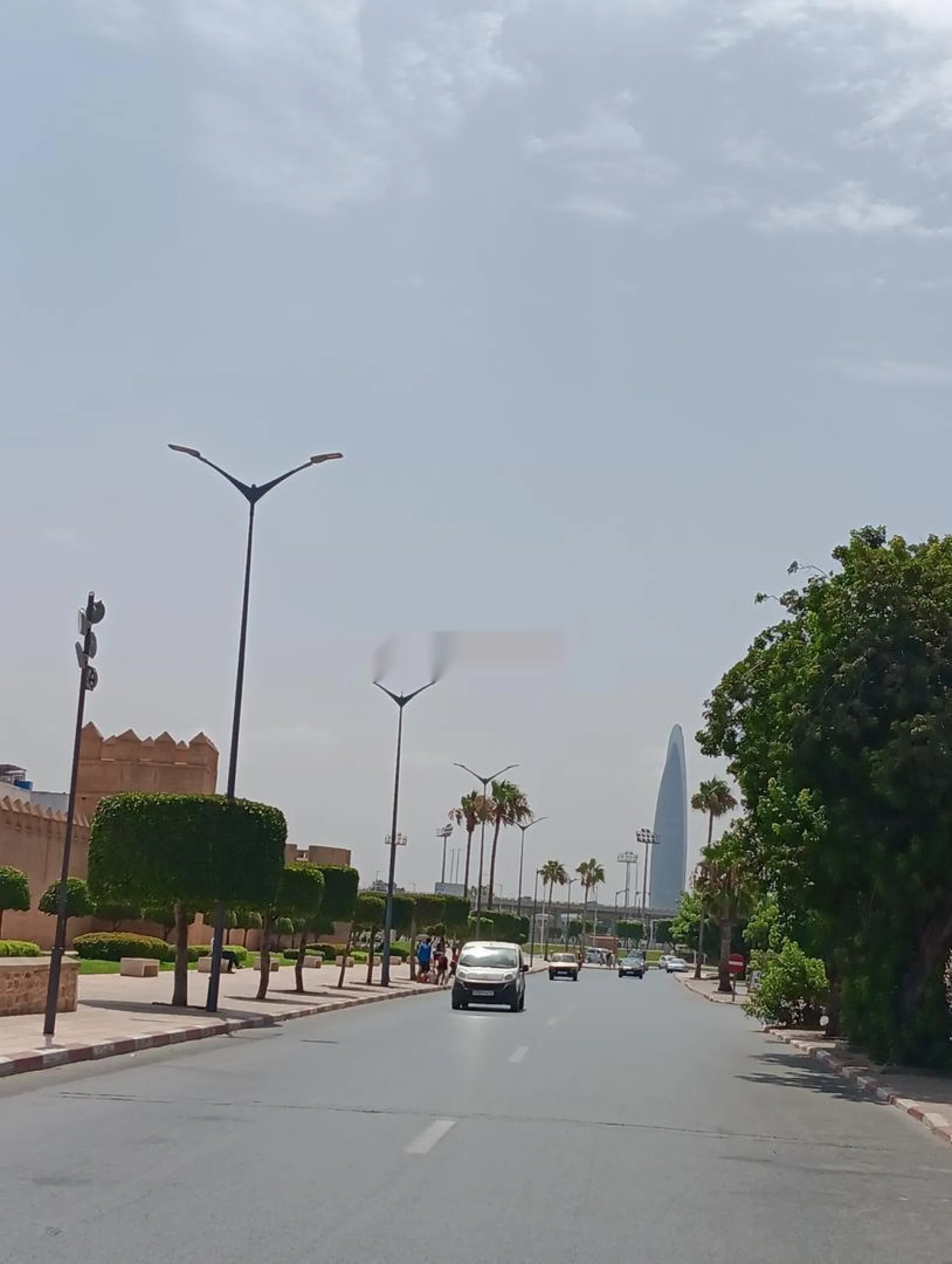 باب المرسى قرب المارينا والترام