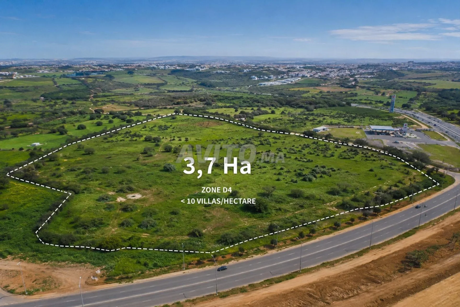 À vendre Terrain d'exception de 3,7 Ha à El Menzeh