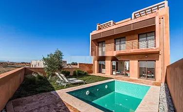Terrain zone villa akenza marrakech