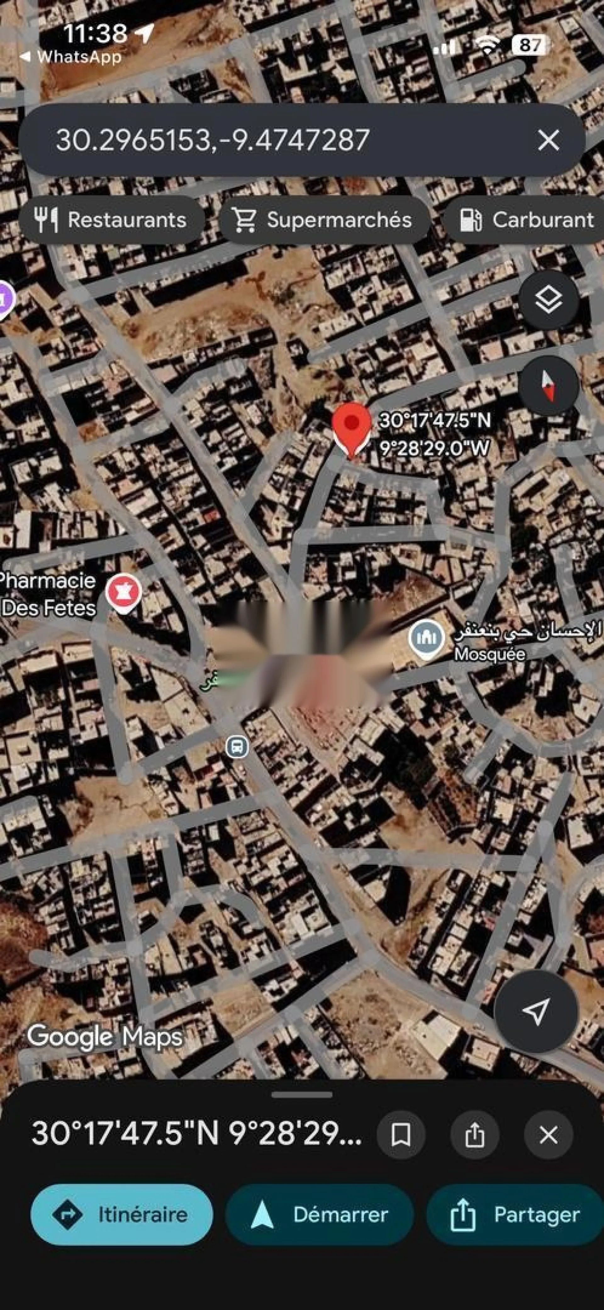 Terrain à vendre à Dcheira El Jihadia, quartier Ben Anfar, 68m²