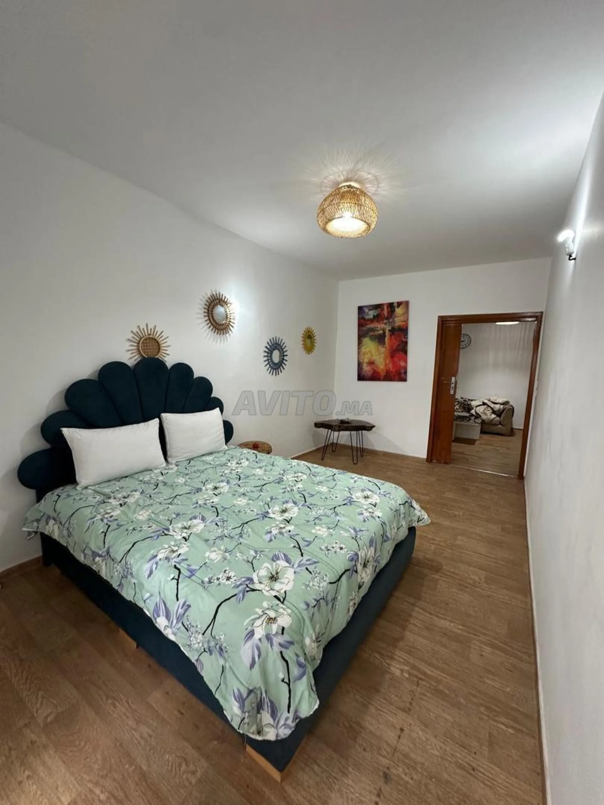 Location appartement meublé à côté mosquée Badr
