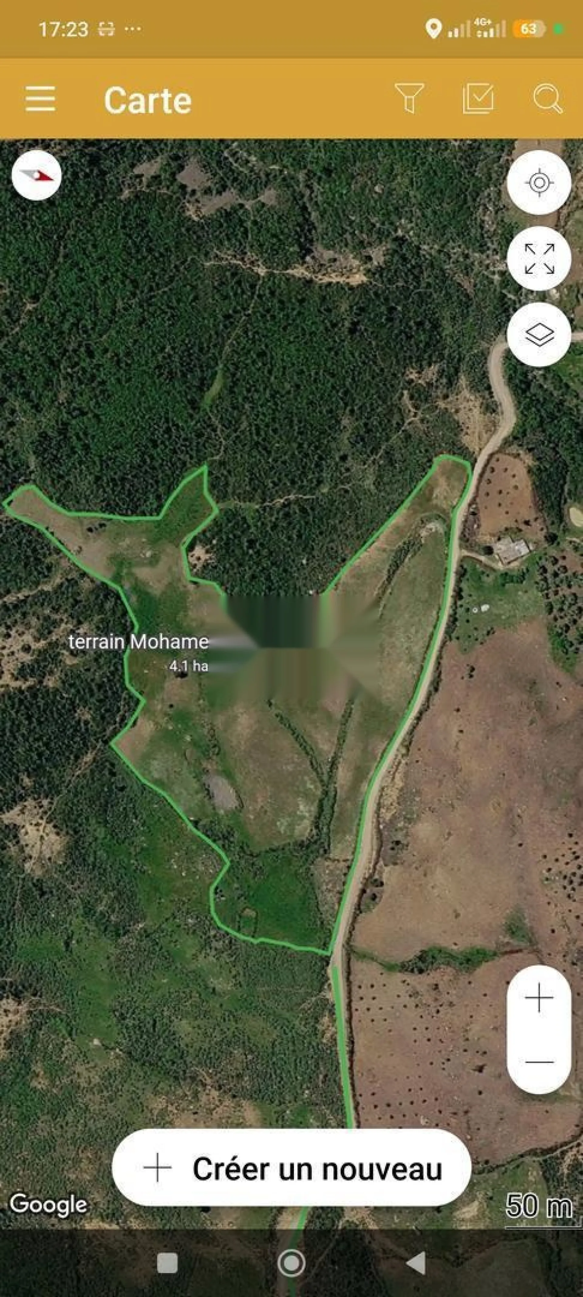Terrain 4 Ha pour un projet touristique