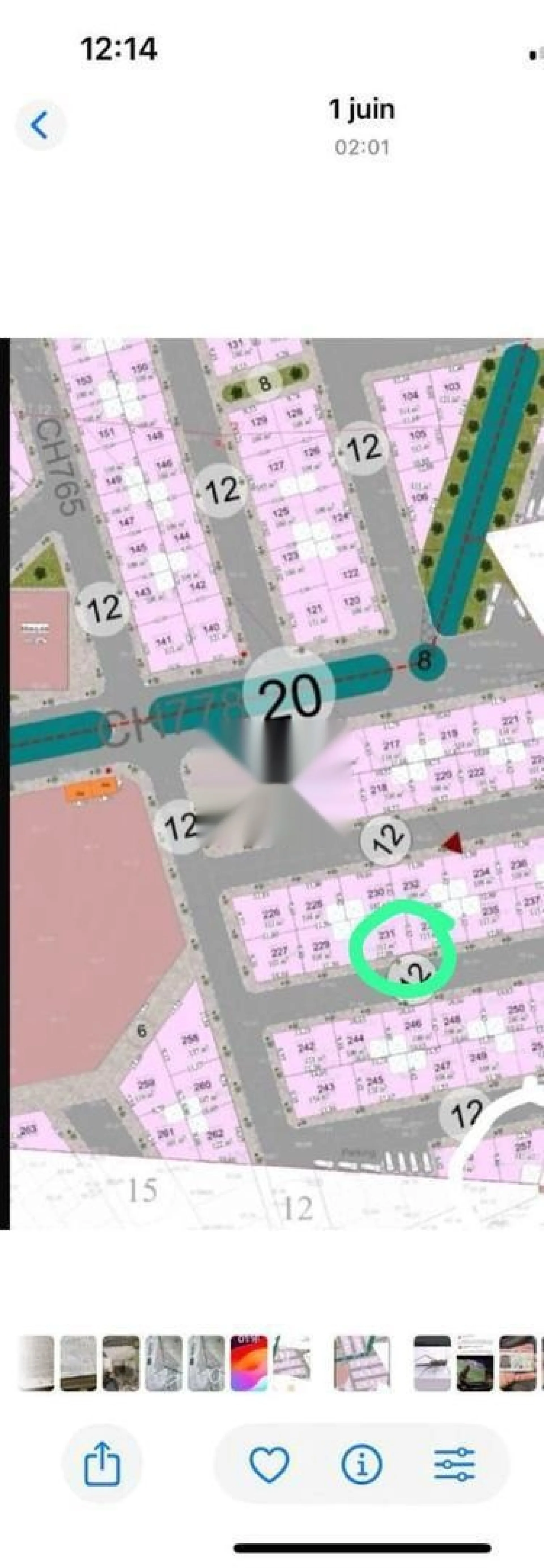 Terrain R+3, Route 12