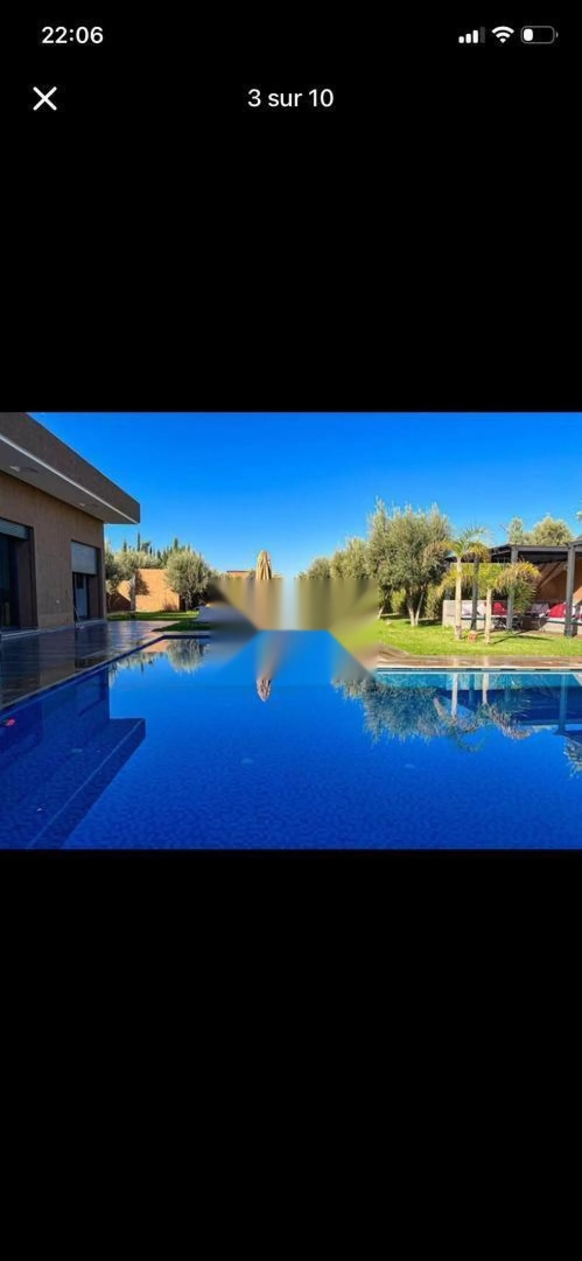 Villa de luxe location nuitee Marrakech