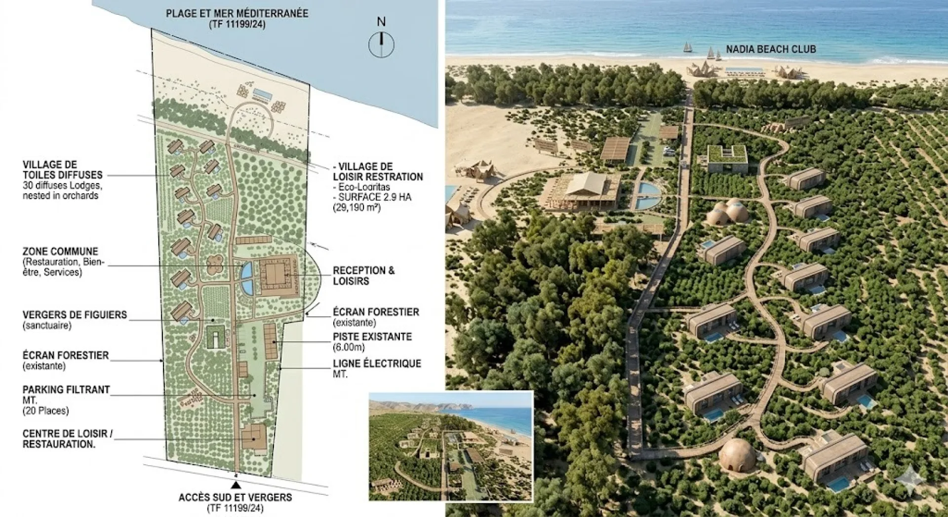 Vente de terrain titré à Essouani AL Hoceima