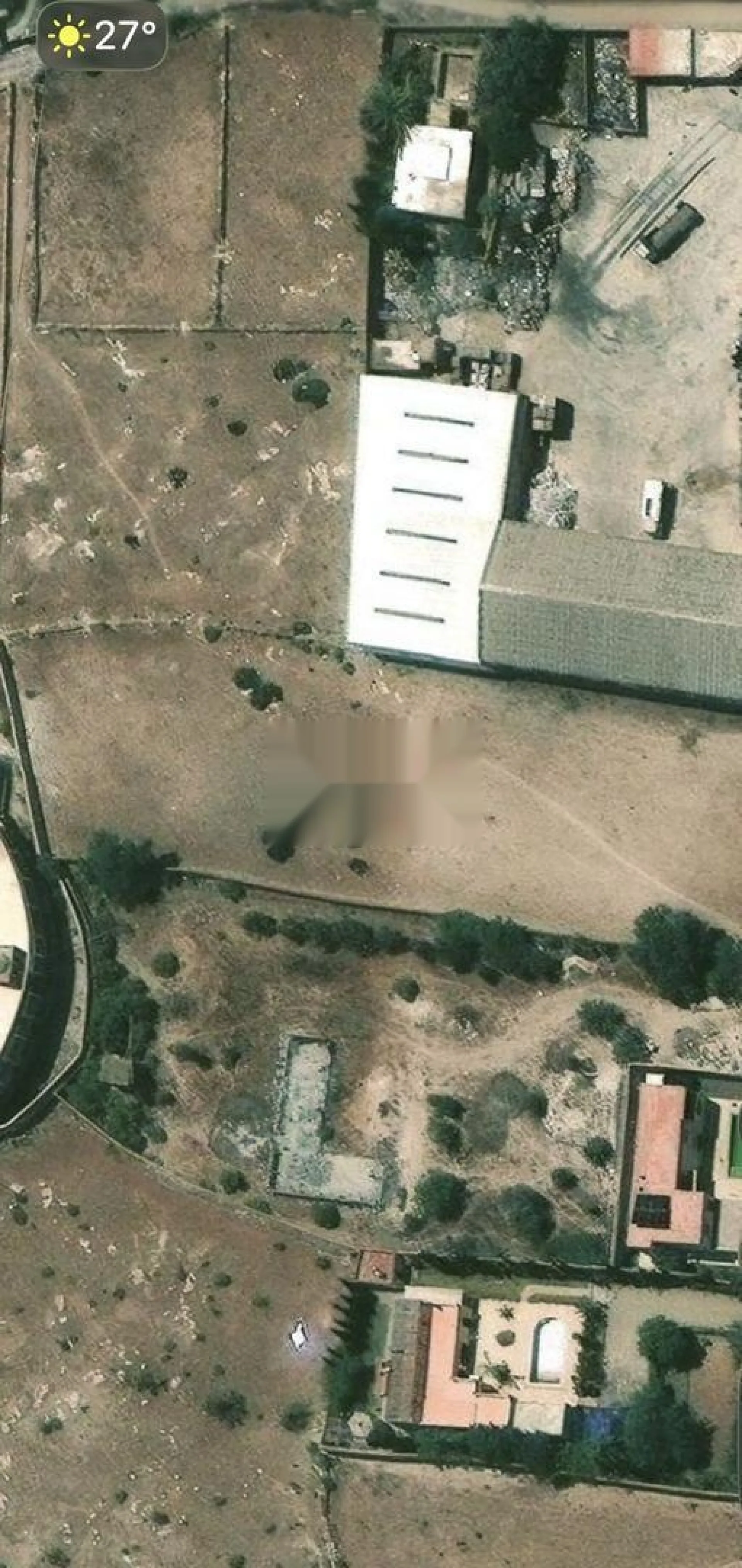 Terrain titré 1000 m² à vendre - Douar Laarab