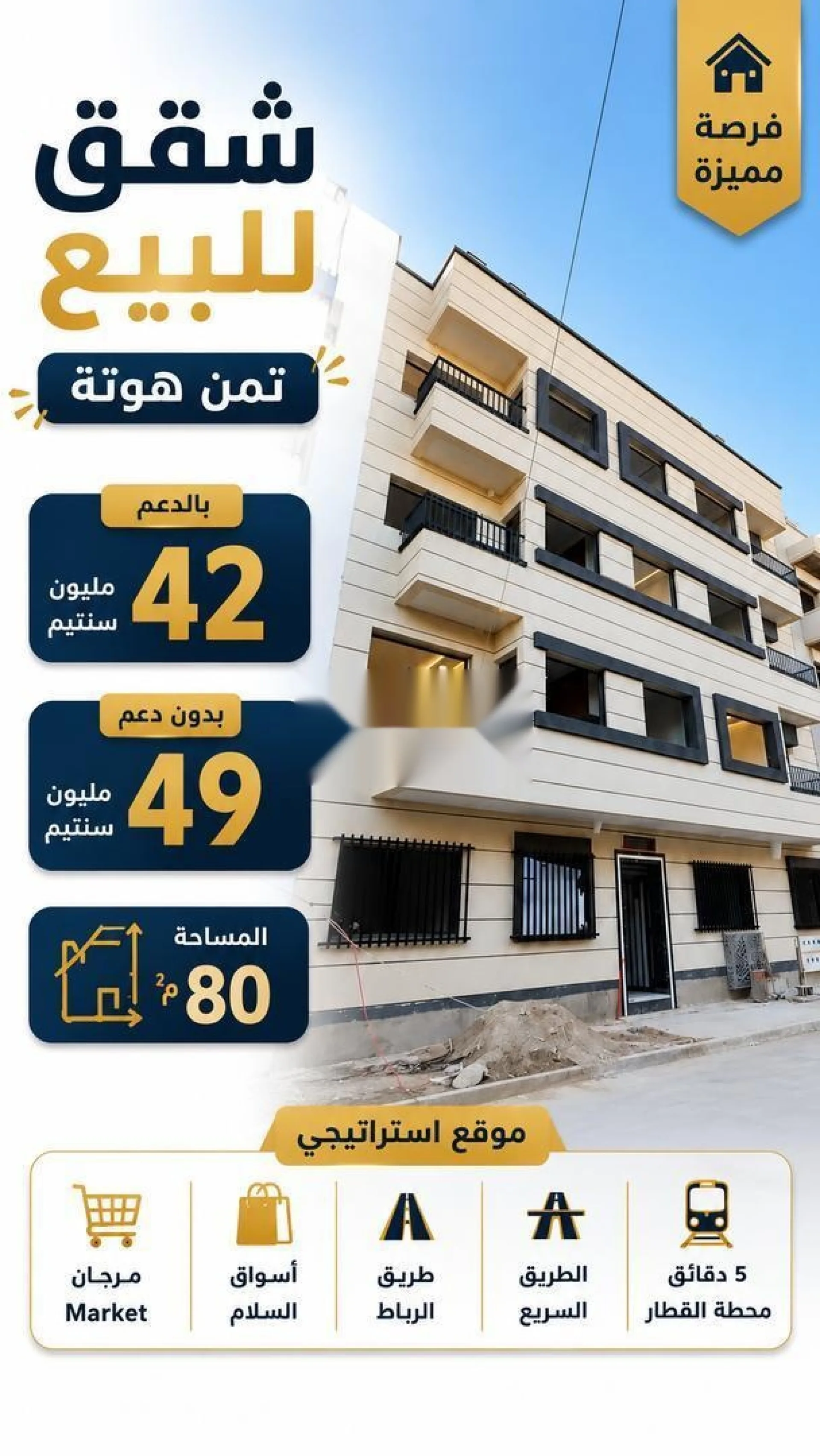 🏡 شقق للبيع في القنيطرة | أسعار مغرية جداً