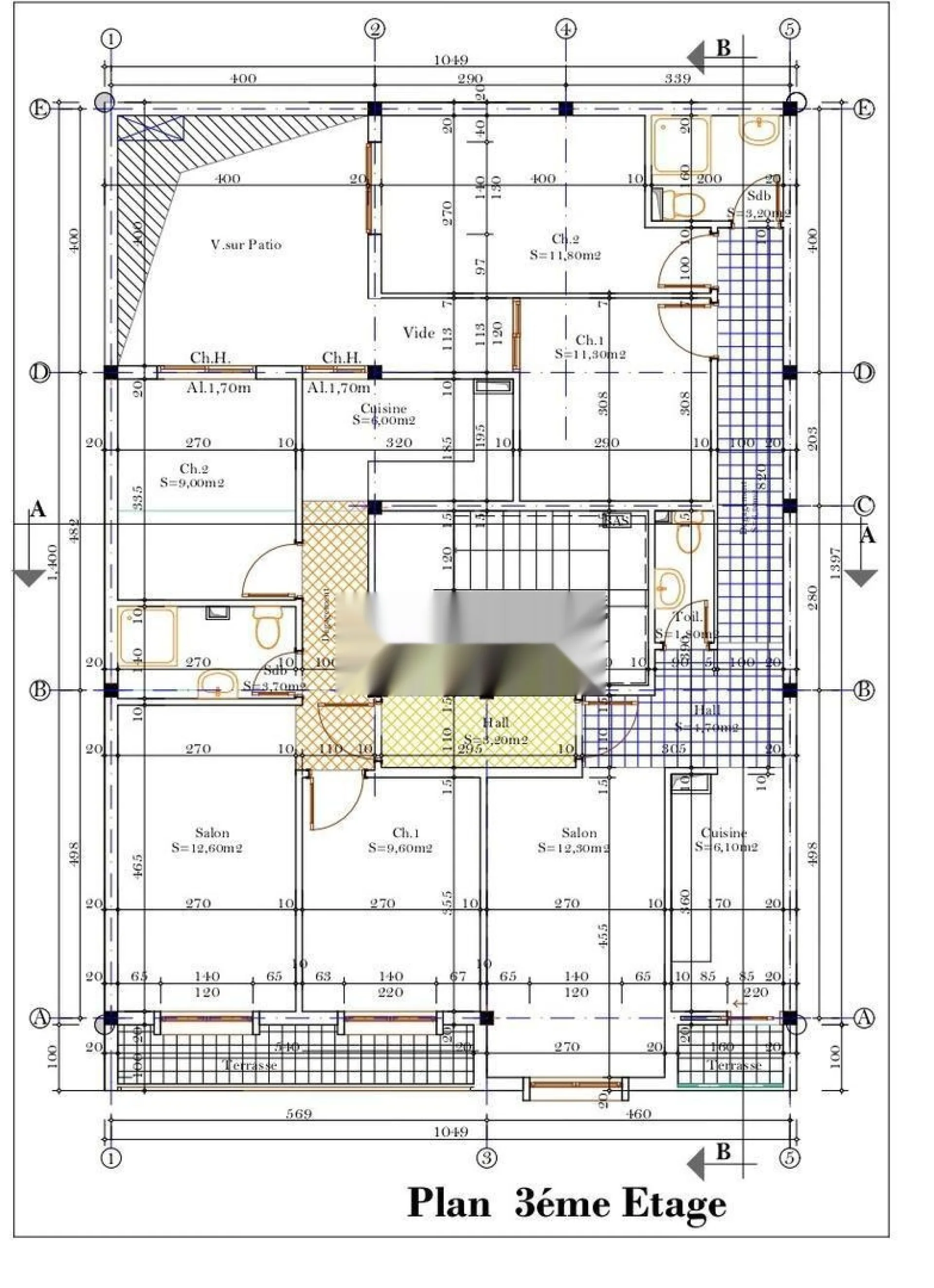 Appartement à vendre 64 m²