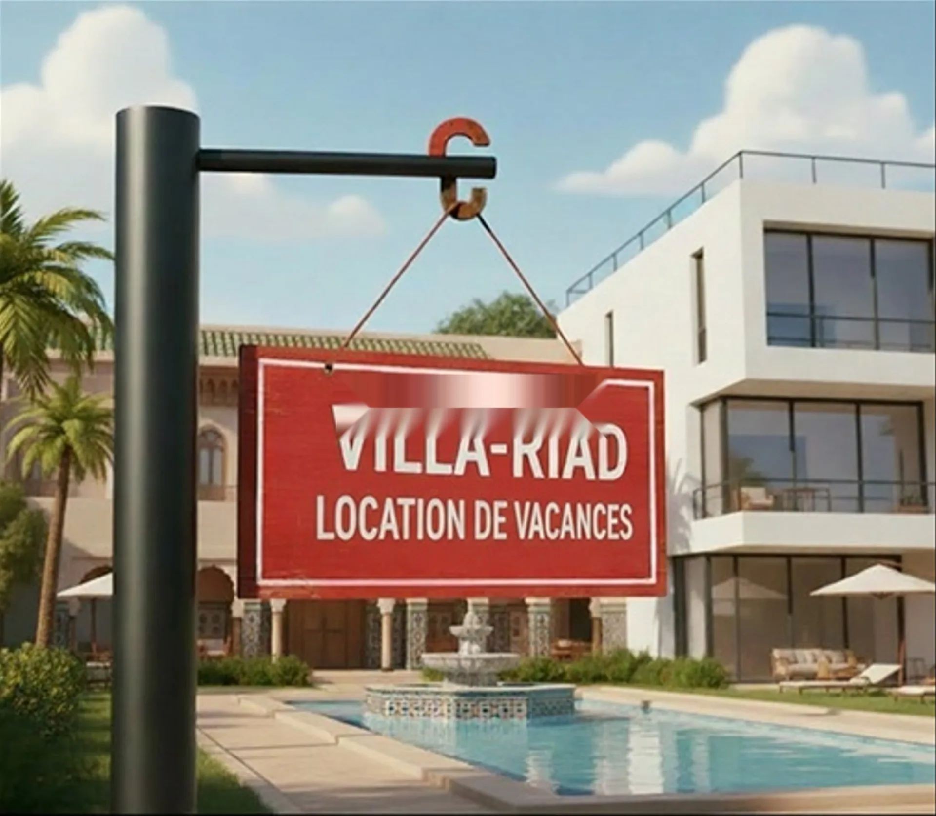 Villa calme et confortable à louer aujourd'hui seulement pour les familles