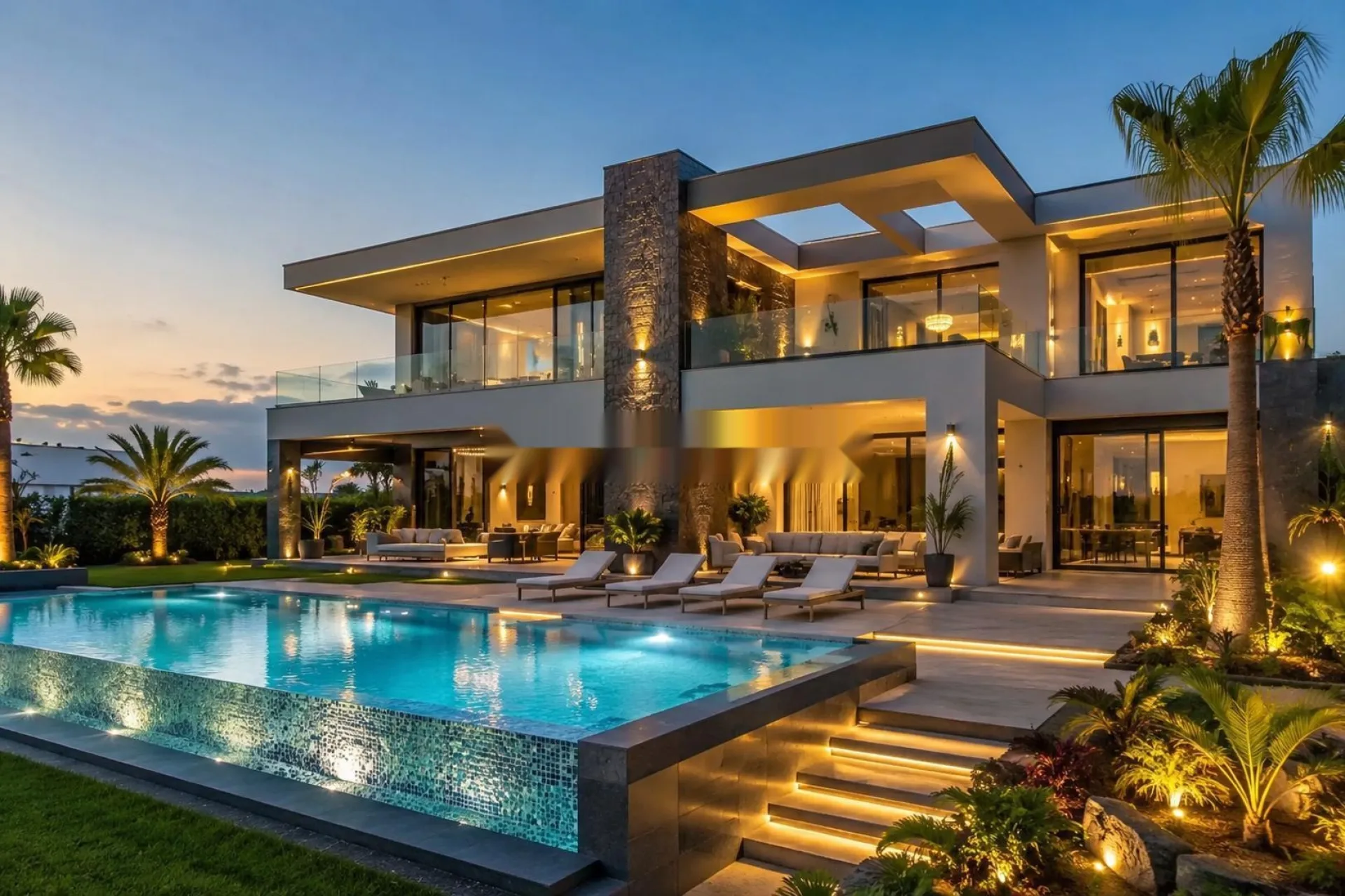 Villa chef-d'œuvre architectural dans le quartier d'Eliegh